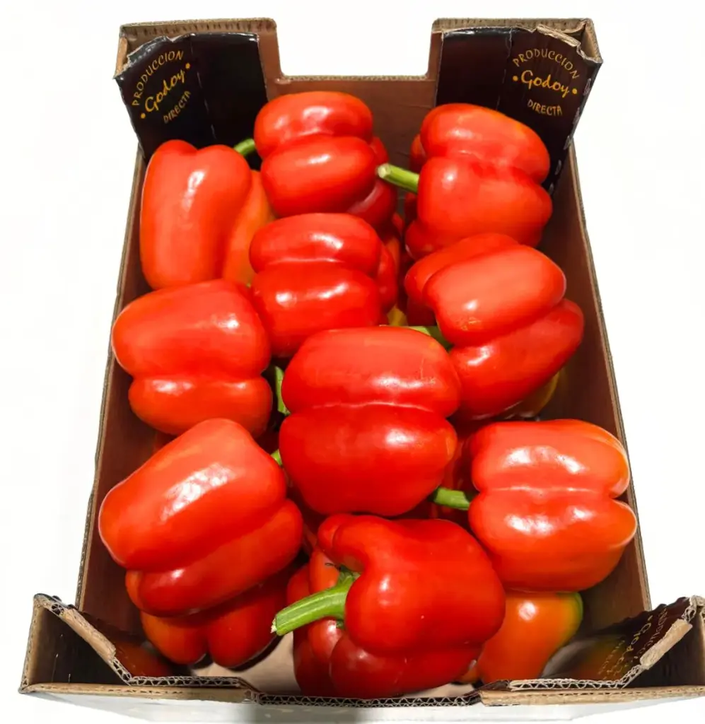 Poivron Rouge Caisse 